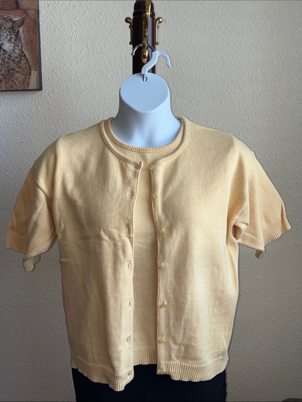 Vintage 80's Cardigan/Tank Set